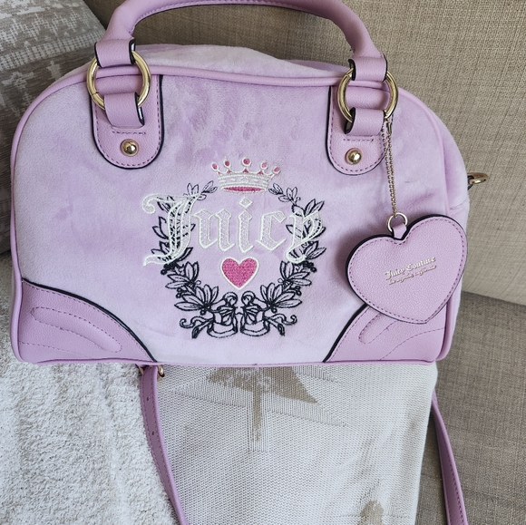 Pink Juicy Couture Bowler Bag - Picture 2 of 7